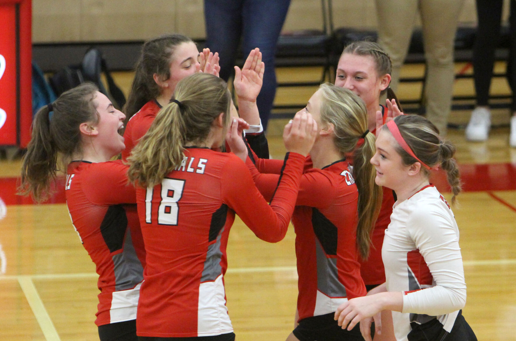 Hudson at Chi-Hi volleyball 10-23-21